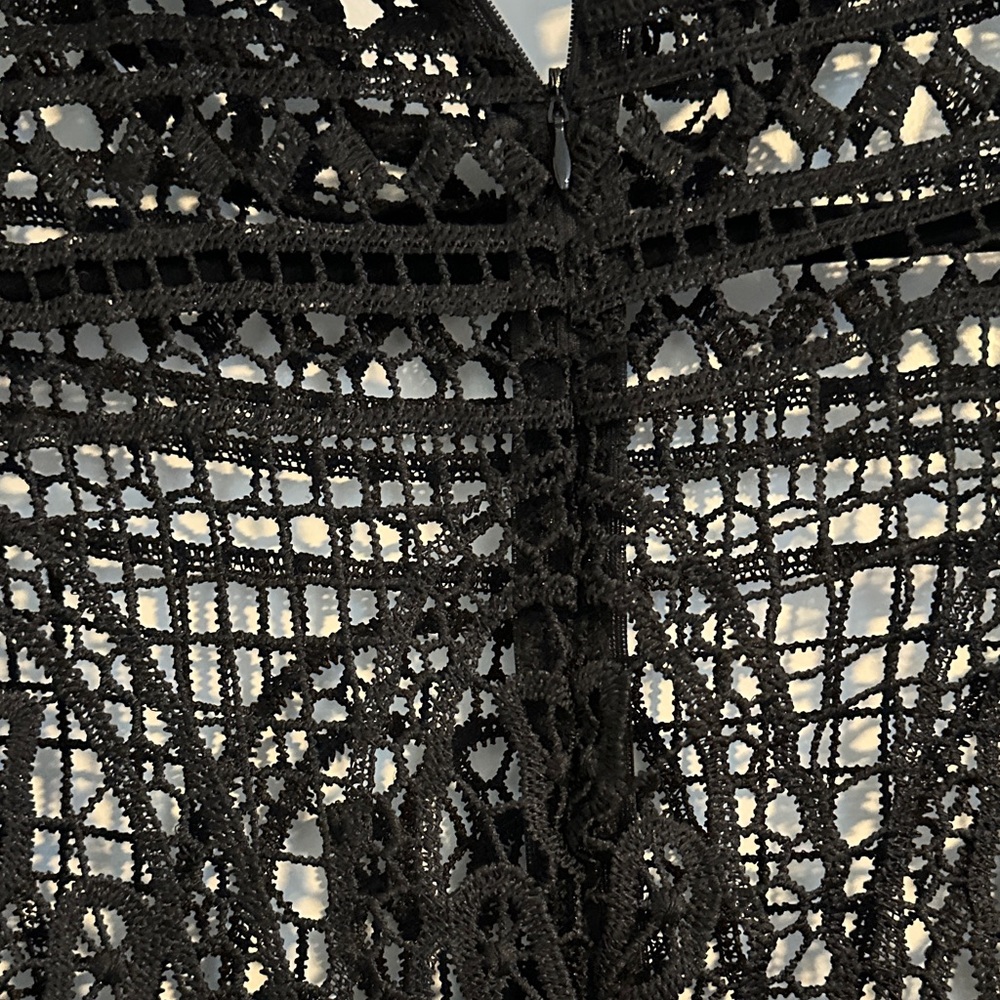 Lane Bryant Black Lace Blouse - Picture 5 of 9